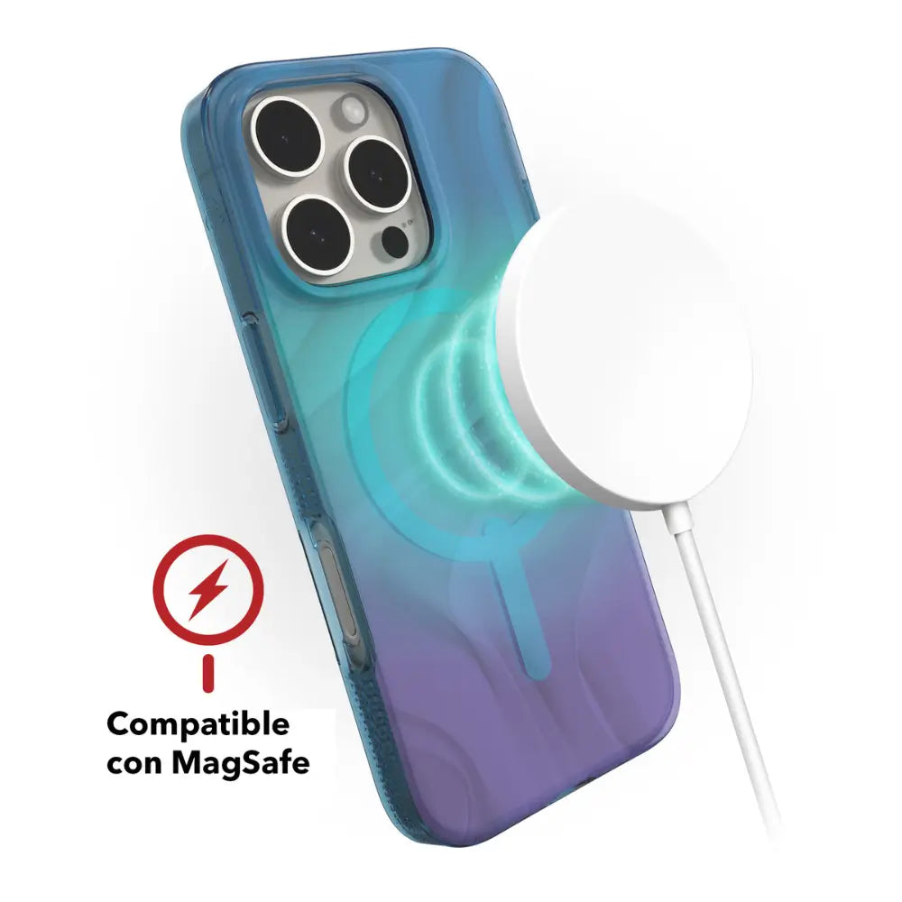 Case ZAGG Milan Snap para iPhone 16 Pro Max Magsafe - Aurora Intenso