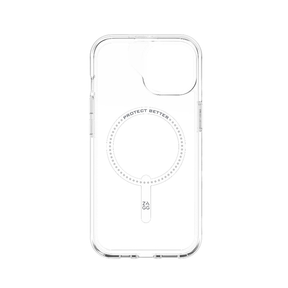 Case ZAGG Crystal Palace con MagSafe para iPhone 16e/17e - Transparente