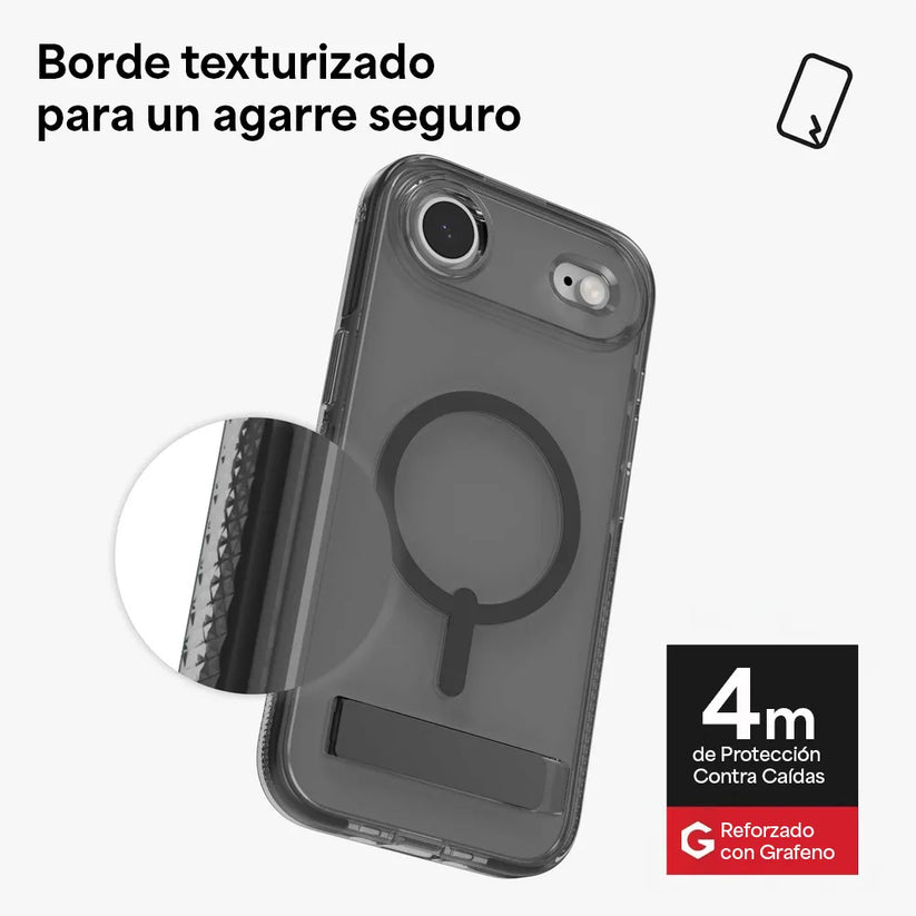Case_ZAGG_Santa_Cruz_con_MagSafe_KS_para_iPhone_17_Air_Negro_Medianoche_Posición_6_iShop_Costa_Rica