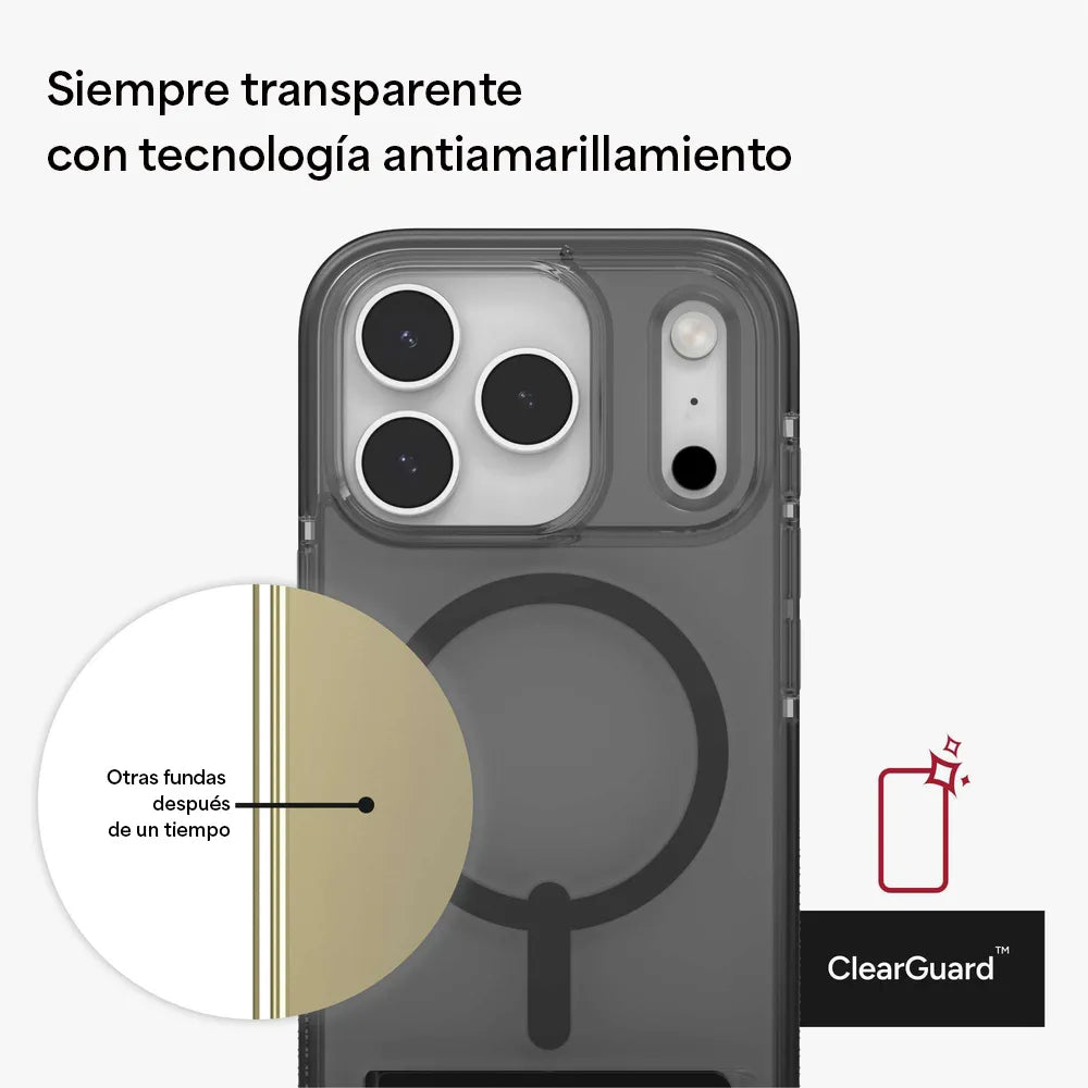 Case_ZAGG_Santa_Cruz_con_MagSafe_KS_para_iPhone_17_Pro_Negro_Medianoche_Posición_8_iShop_Costa_Rica
