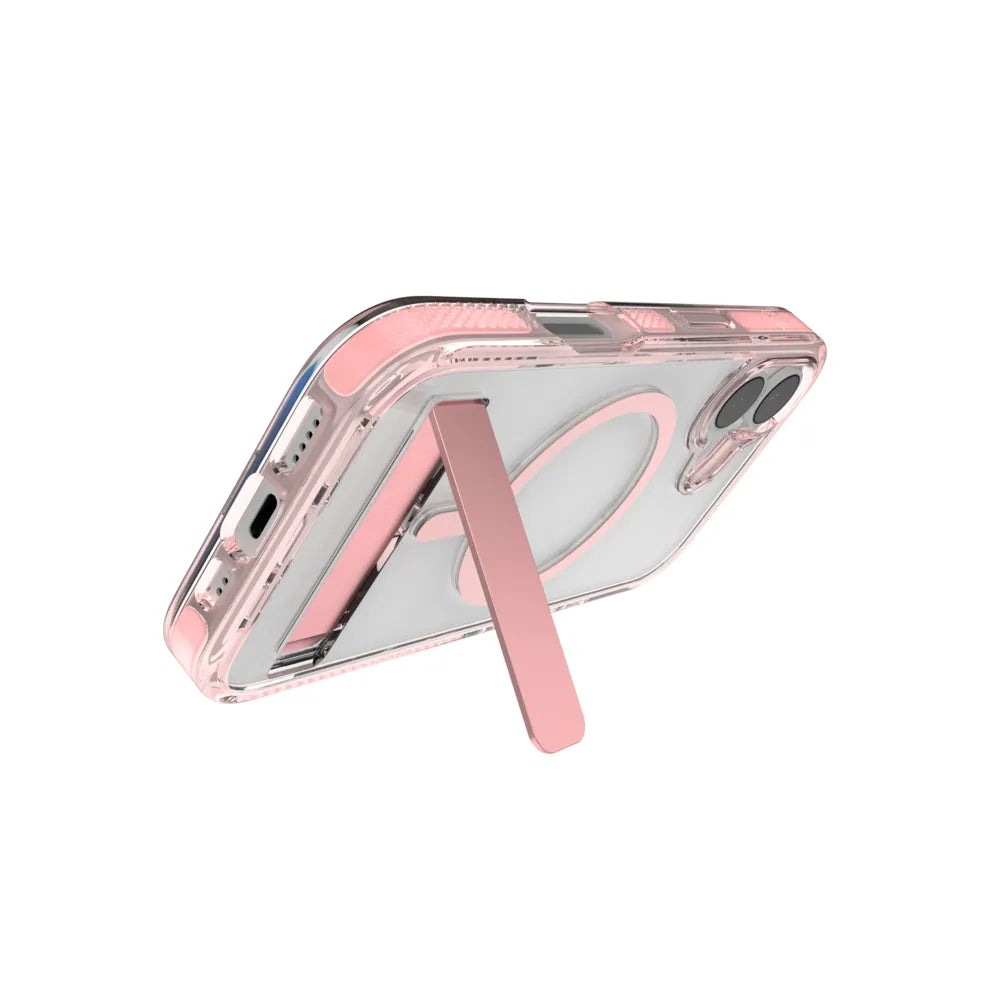 Case Zagg Santa Cruz Snap Magsafe KS para iPhone 17 - Rosa Pastel