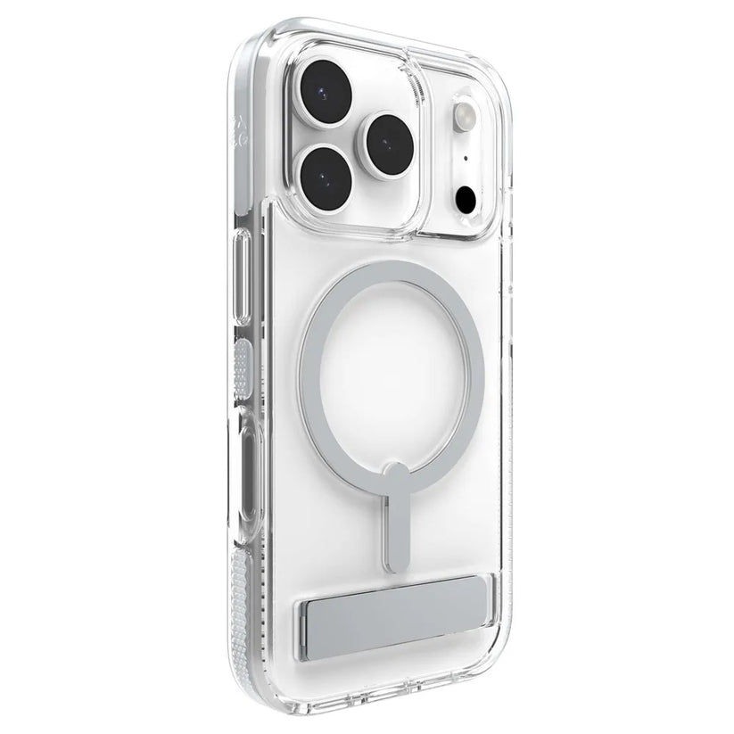 Case_ZAGG_Santa_Cruz_Snap_MagSafe_KS_para_iPhone_17_Pro_Plata_Posición_2_iShop_Costa_Rica