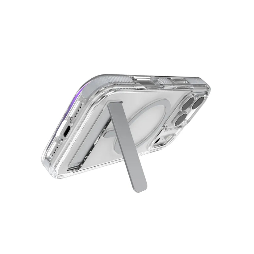 Case_ZAGG_Santa_Cruz_Snap_MagSafe_KS_para_iPhone_17_Pro_Plata_Posición_4_iShop_Costa_Rica