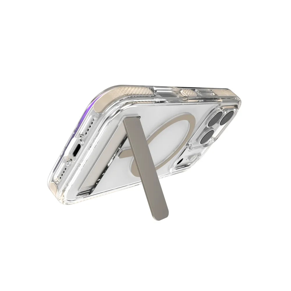 Case_ZAGG_Santa_Cruz_Snap_MagSafe_KS_para_iPhone_17_Pro_Titanio_Posición_4_iShop_Costa_Rica