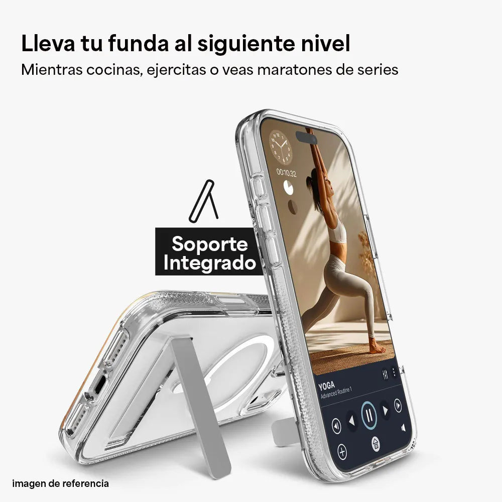 Case ZAGG Santa Cruz Snap MagSafe KS para iPhone 17 Pro Max - Titanio