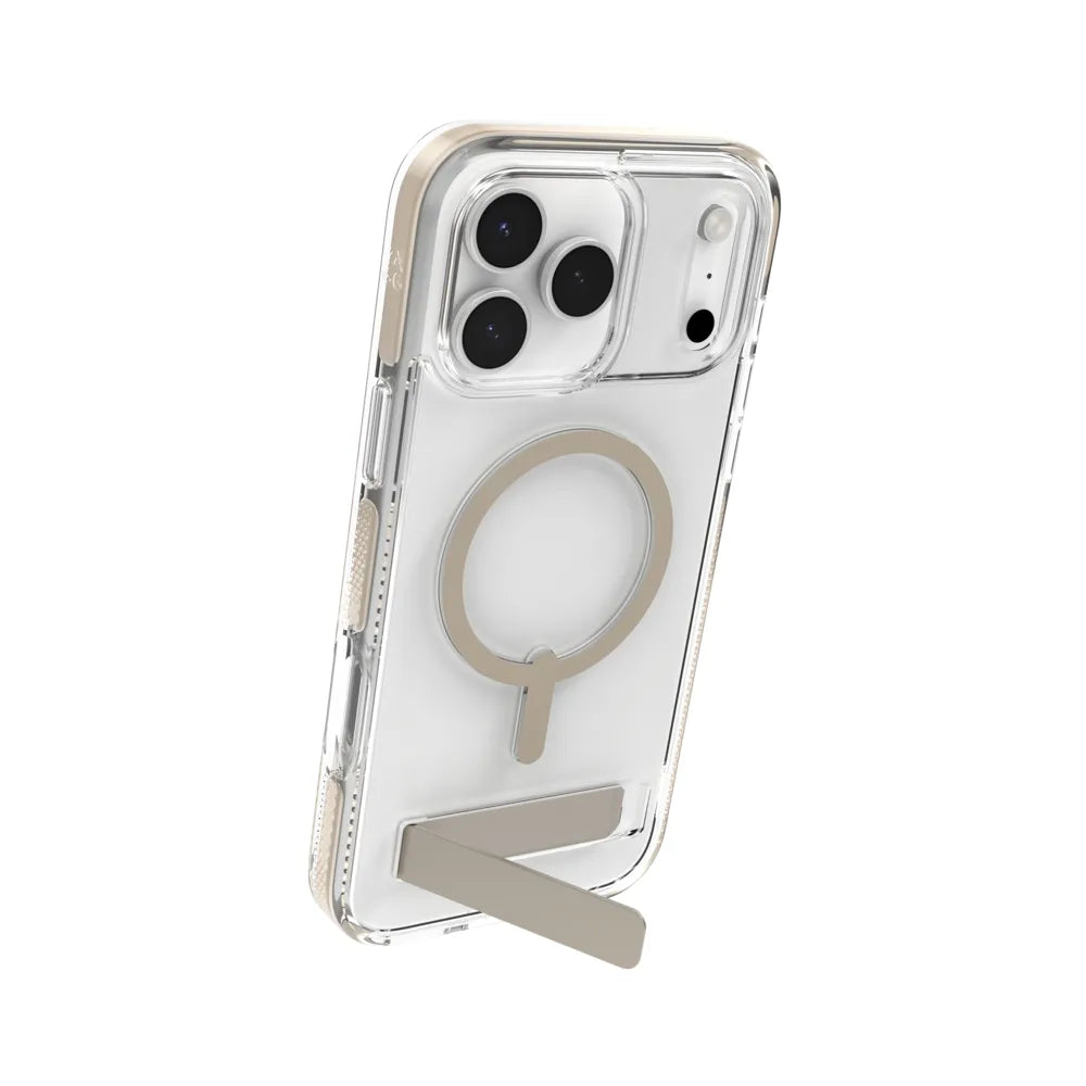 Case_ZAGG_Santa_Cruz_Snap_MagSafe_KS_para_iPhone_17_Pro_Max_Titanio_Posición_3_iShop_Costa_Rica