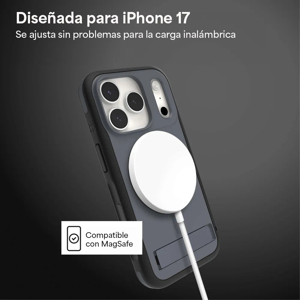 Case_ZAGG_Sedona_Snap_MagSafe_KS_para_iPhone_17_Pro_Max_Carbón_Posición_4_iShop_Costa_Rica