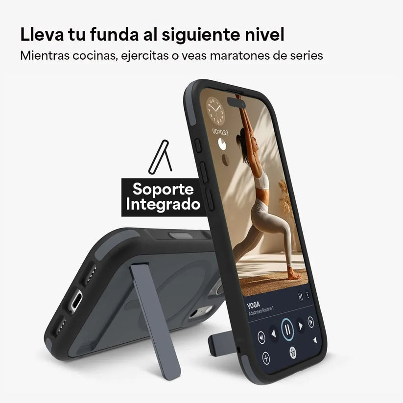 Case_ZAGG_Sedona_Snap_MagSafe_KS_para_iPhone_17_Pro_Max_Carbón_Posición_9_iShop_Costa_Rica