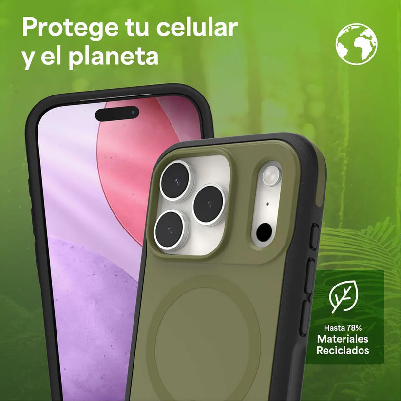 Case_ZAGG_Sedona_Snap_MagSafe_KS_para_iPhone_17_Pro_Verde_Musgo_Imagen_posicion_10_iShop_Costa_Rica