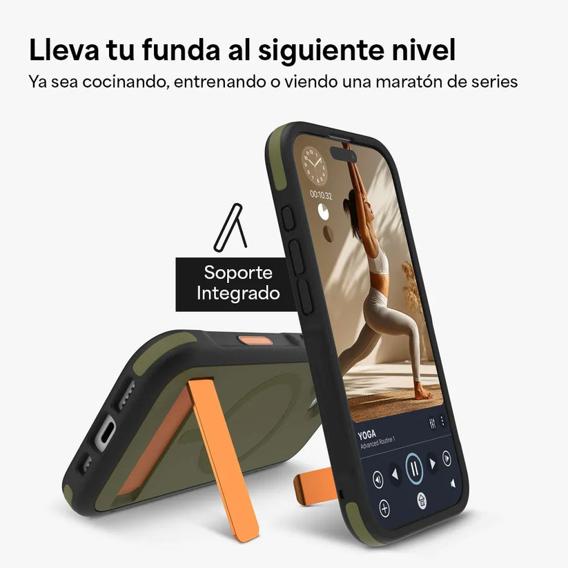 Case_ZAGG_Sedona_Snap_MagSafe_KS_para_iPhone_17_Pro_Verde_Musgo_Imagen_posicion_6_iShop_Costa_Rica