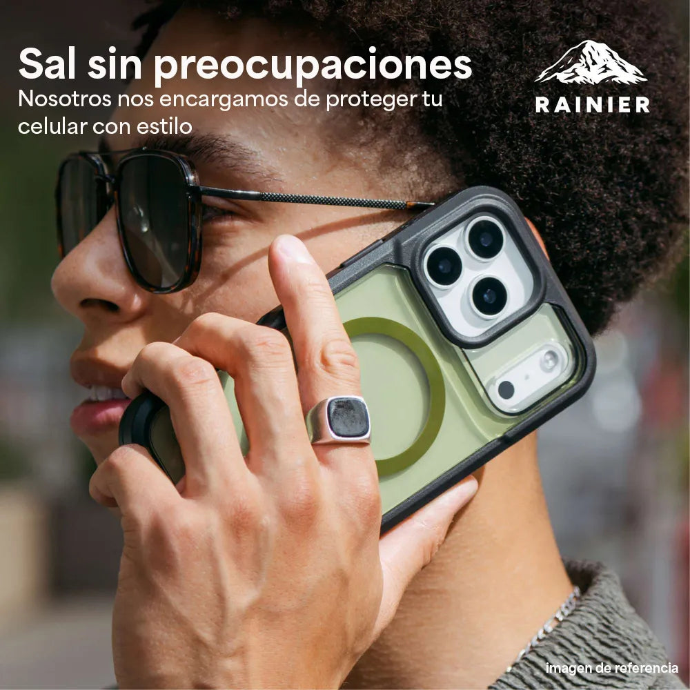 Case_ZAGG_Rainier_con_MagSafe_KS_para_iPhone_17_Negro_Humo_Posición_11_iShop_Costa_Rica
