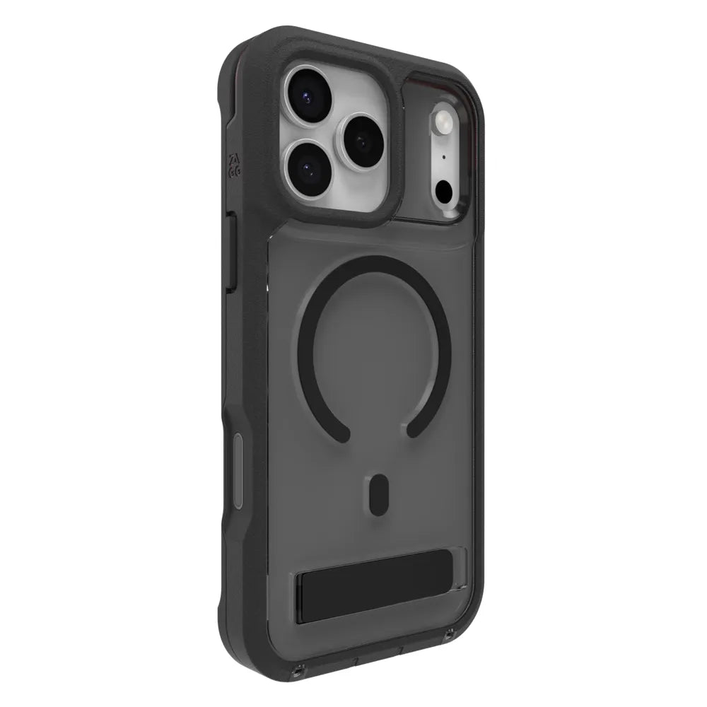 Case ZAGG Santa Cruz con MagSafe KS para iPhone 17 Pro Max - Negro Medianoche