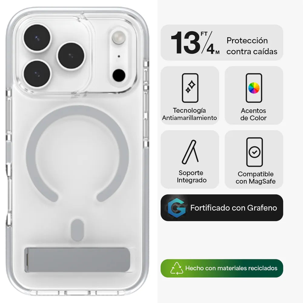 Case_ZAGG_Santa_Cruz_Snap_MagSafe_KS_iPhone_17_Pro_Plata_Imagen_posicion_2_iShop_Costa_Rica