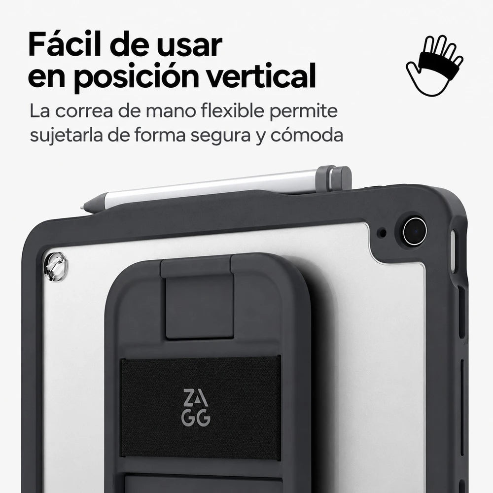 Funda_ZAGG_Durango_con_protector_de_pantalla_removible_para_iPad_A16_10a_Gen_Carbon_Imagen_posicion_6_iShop_Costa_Rica