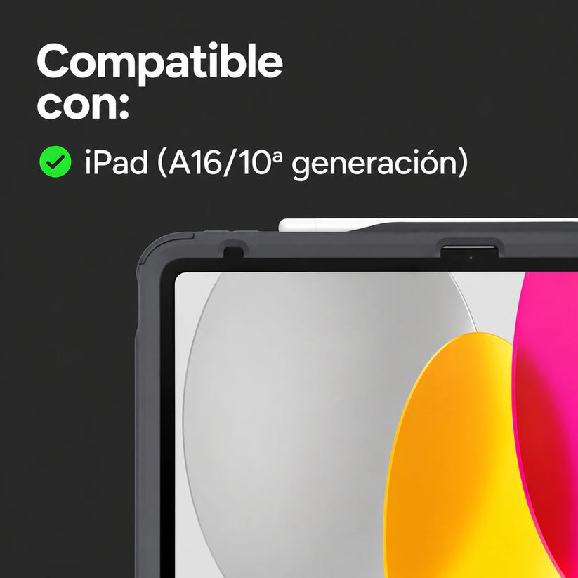 Funda_ZAGG_Durango_con_protector_de_pantalla_removible_para_iPad_A16_10a_Gen_Carbon_Imagen_posicion_8_iShop_Costa_Rica