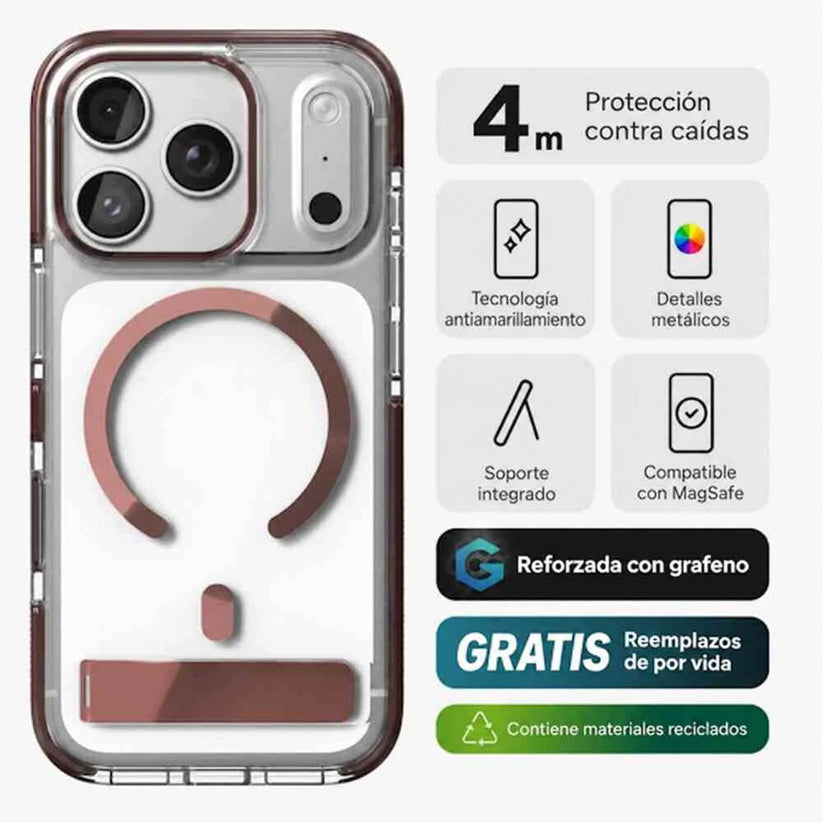 Case_ZAGG_Santa_Cruz_con_MagSafe_KS_para_iPhone_18_Pro_17_Pro_Cobre_Imagen_posicion_2_iShop_Costa_Rica