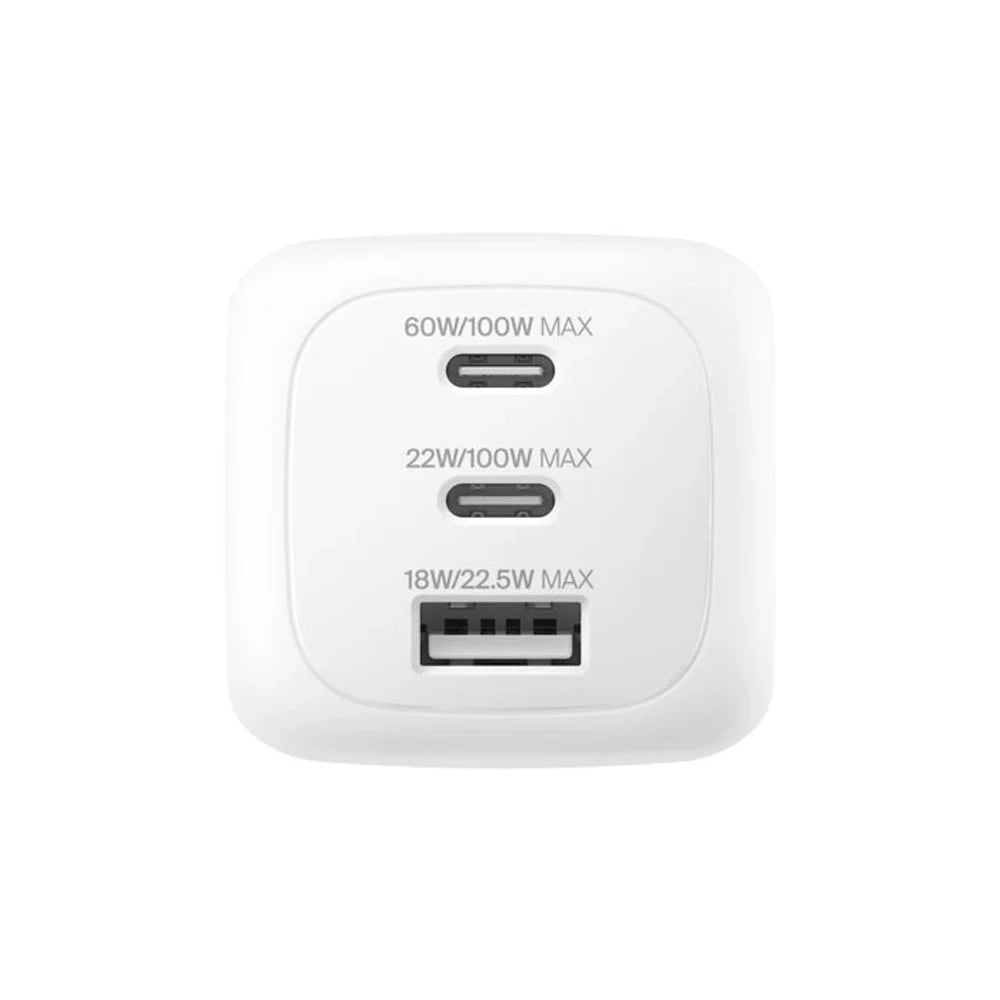 Cargador_Belkin_GaN_de_3_Puertos_(2_USB-C/1_USB-A)_100W_Blanco_Posición_8_iShop_Costa_Rica