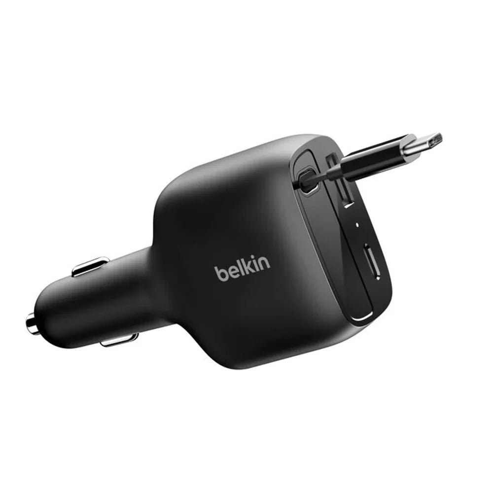 Cargador_de_Carro_Retráctil_Belkin_(2_USB-C/1_USB-A)_75W_Negro_Posicion_1_iShop_Copsta_Rica