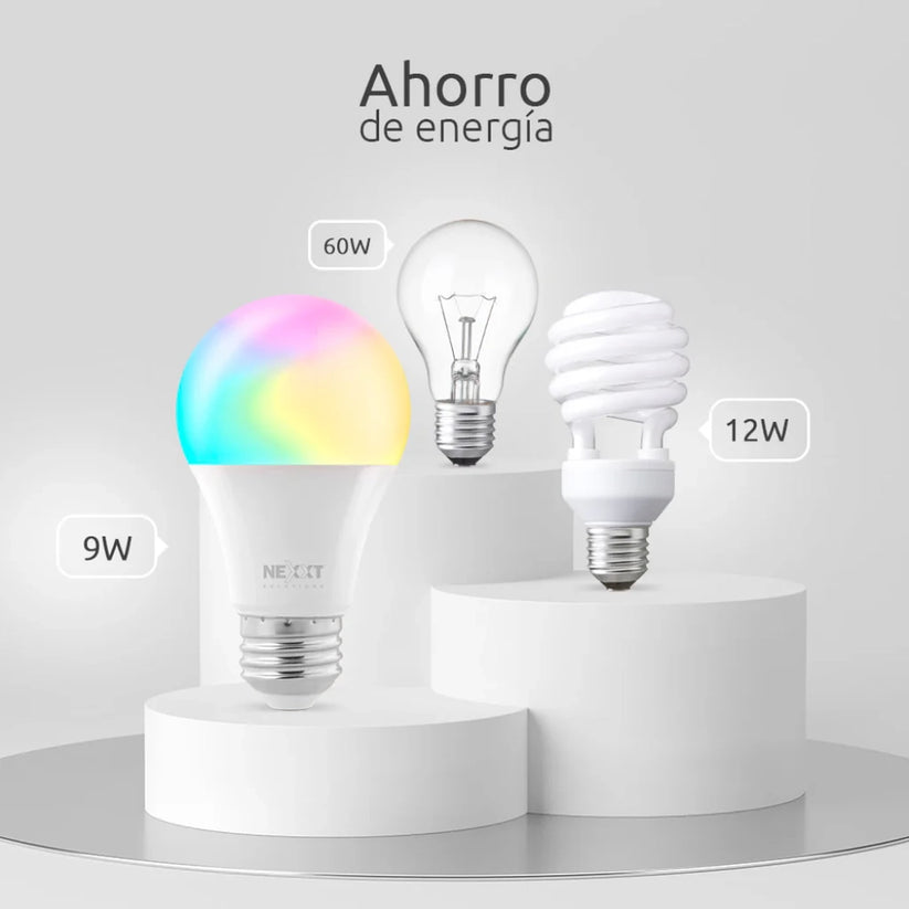 Bombillo_Inteligente_Nexxt_Wi_Fi_LED_C110_Multicolor_(2_Unidades)_Posición_1_iShop_Costa_Rica