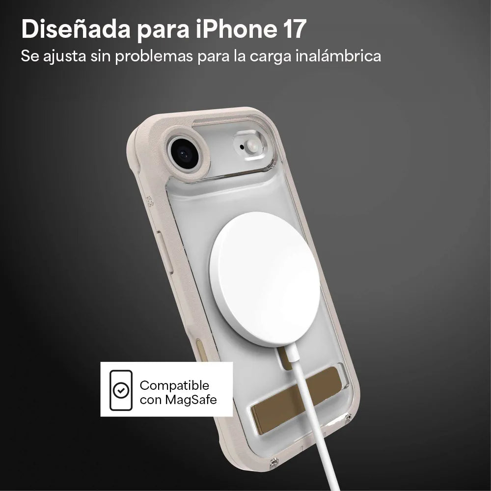 Case ZAGG Rainier con MagSafe KS para iPhone 17 Air - Arena
