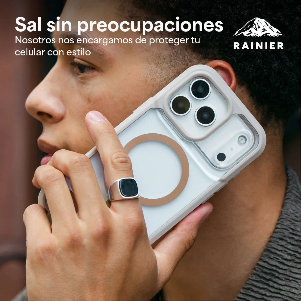 Case ZAGG Rainier con MagSafe KS para iPhone 17 Pro Max - Arena