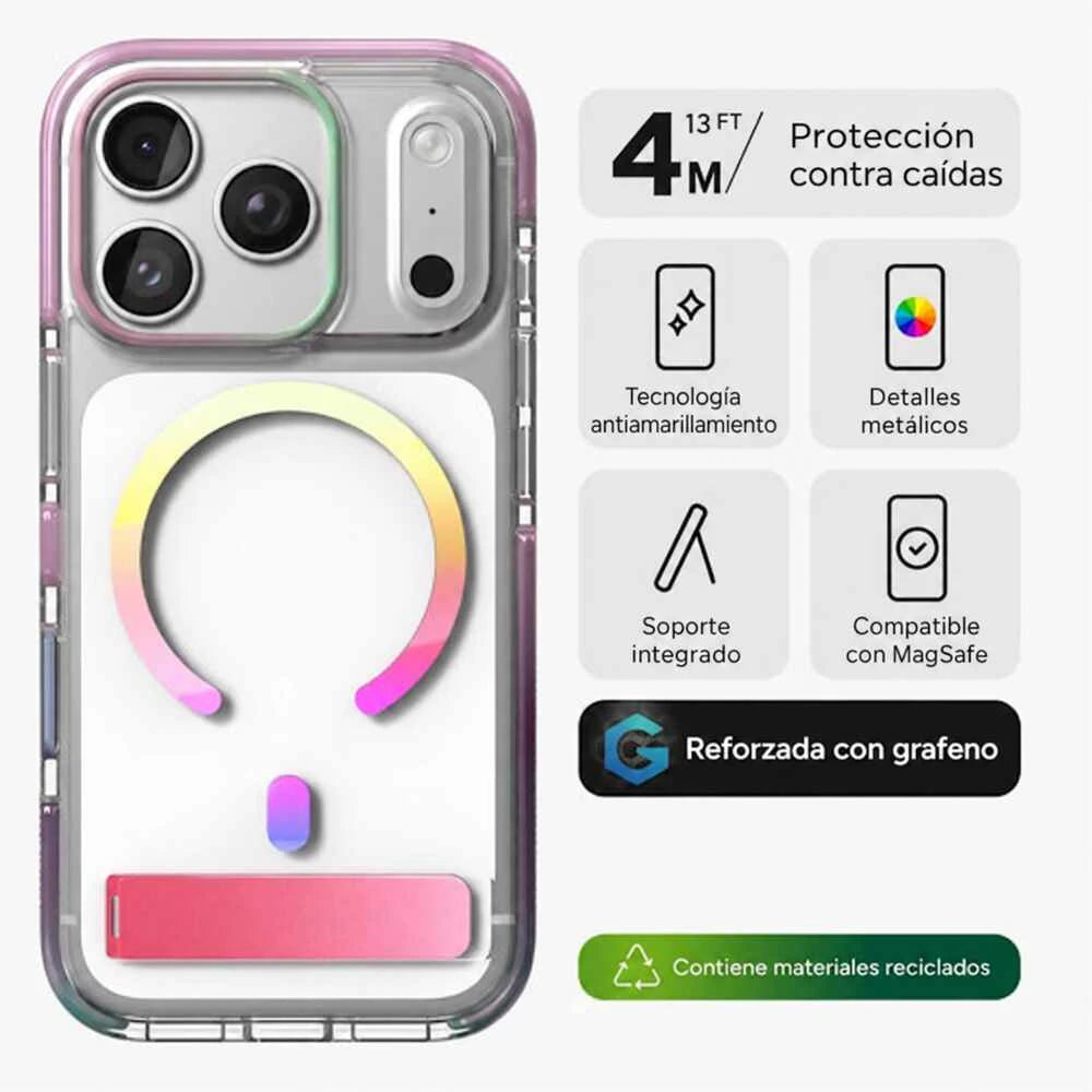 Case_ZAGG_Santa_Cruz_con_MagSafe_KS_para_iPhone_18_Pro_Max_17_Pro_Max_Iridiscente_Imagen_posicion_2_iShop_Costa_Rica