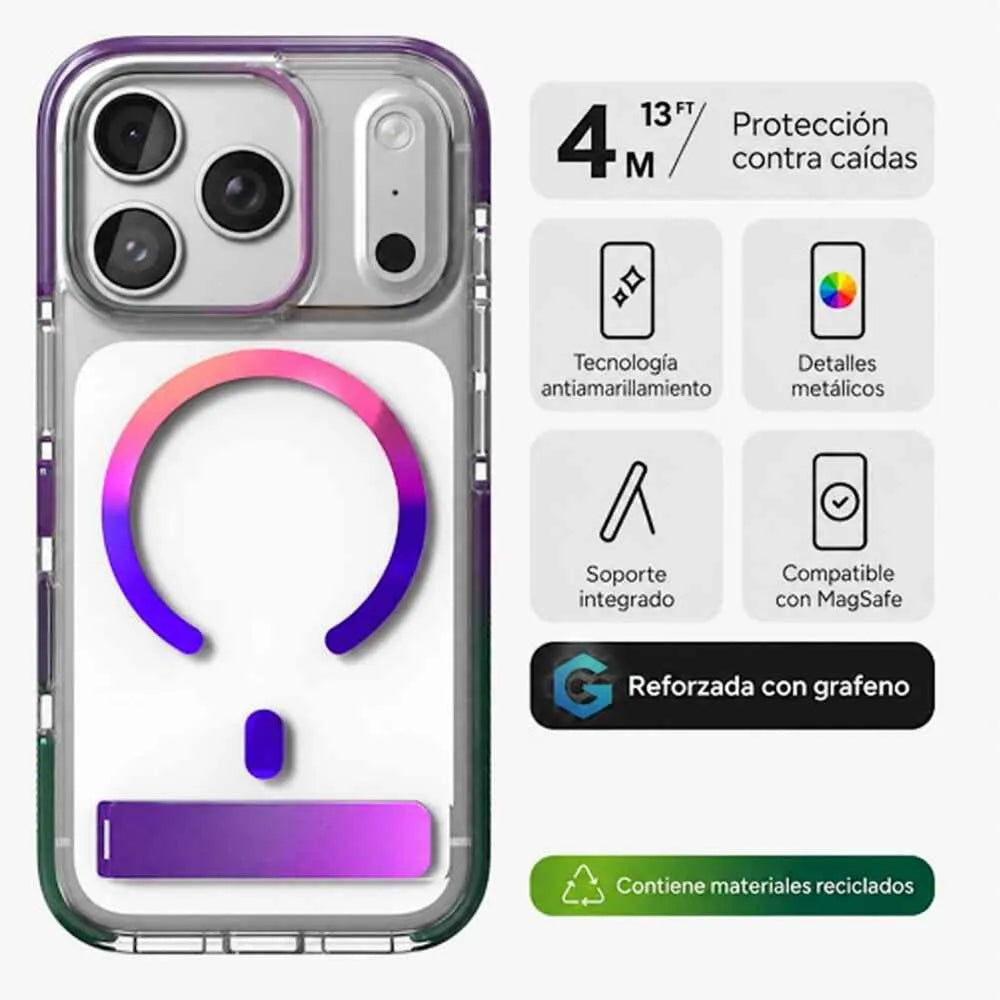 Case_ZAGG_Santa_Cruz_con_MagSafe_KS_para_iPhone_18_Pro_17_Pro_Brillo_Cosmico_Imagen_posicion_2_iShop_Costa_Rica