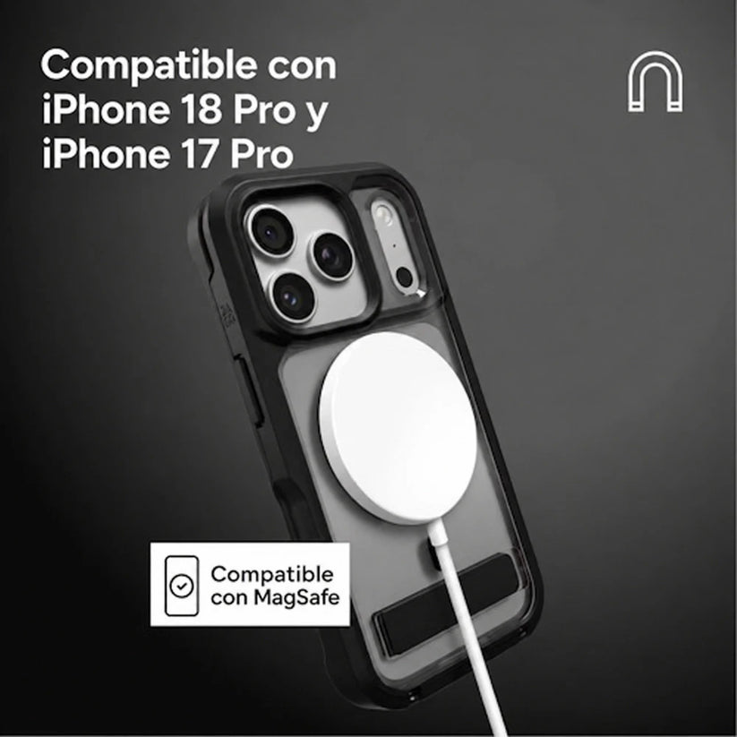 Case_ZAGG_Rainier_con_MagSafe_KS_para_iPhone_18_Pro_17_Pro_Negro_Humo_Imagen_posicion_3_iShop_Costa_Rica