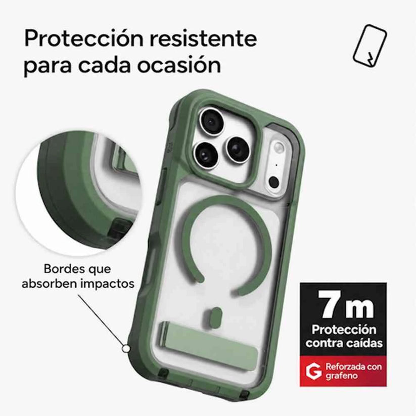 Case_ZAGG_Rainier_con_MagSafe_KS_para_iPhone_18_Pro_17_Pro_Verde_Silvestre_Imagen_posicion_6_iShop_Costa_Rica
