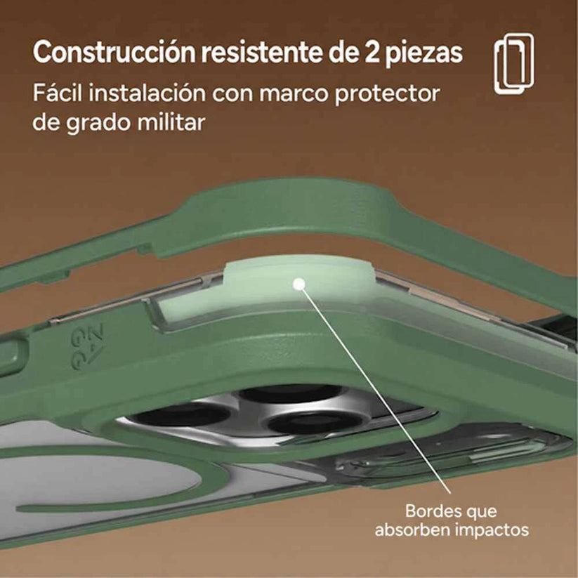 Case_ZAGG_Rainier_con_MagSafe_KS_para_iPhone_18_Pro_Max_17_Pro_Max_Verde_Silvestre_Imagen_posicion_4_iShop_Costa_Rica
