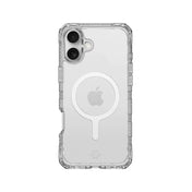 Case ItSkins Supreme R Clear con MagSafe para iPhone 16 Plus - Blanco transparente