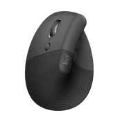 Mouse Logitech Lift Vertical Ergonómico - Grafito