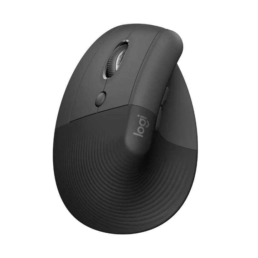 Mouse Logitech Lift Vertical Ergonómico - Grafito