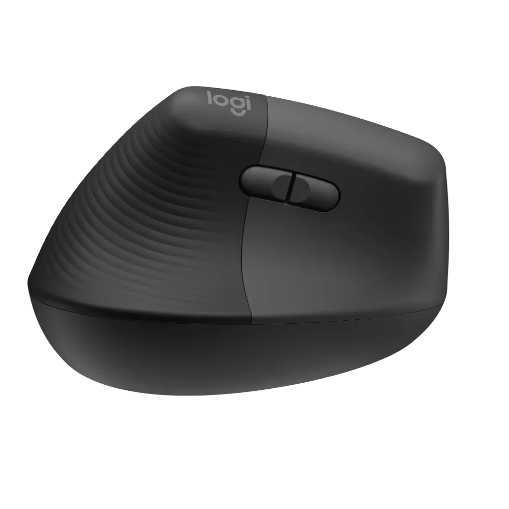 Mouse Logitech Lift Vertical Ergonómico - Grafito