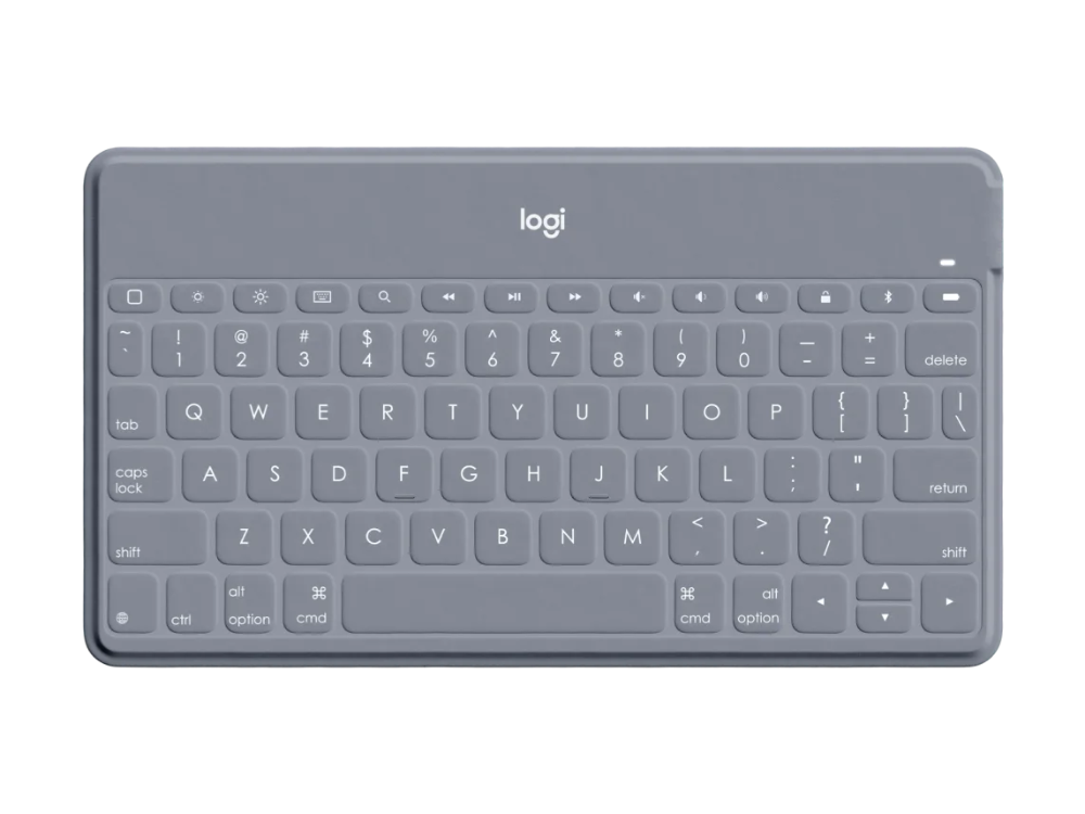 Teclado Logitech KEYS-TO-GO Ultra Slim para Dispositivos iOS - Negro