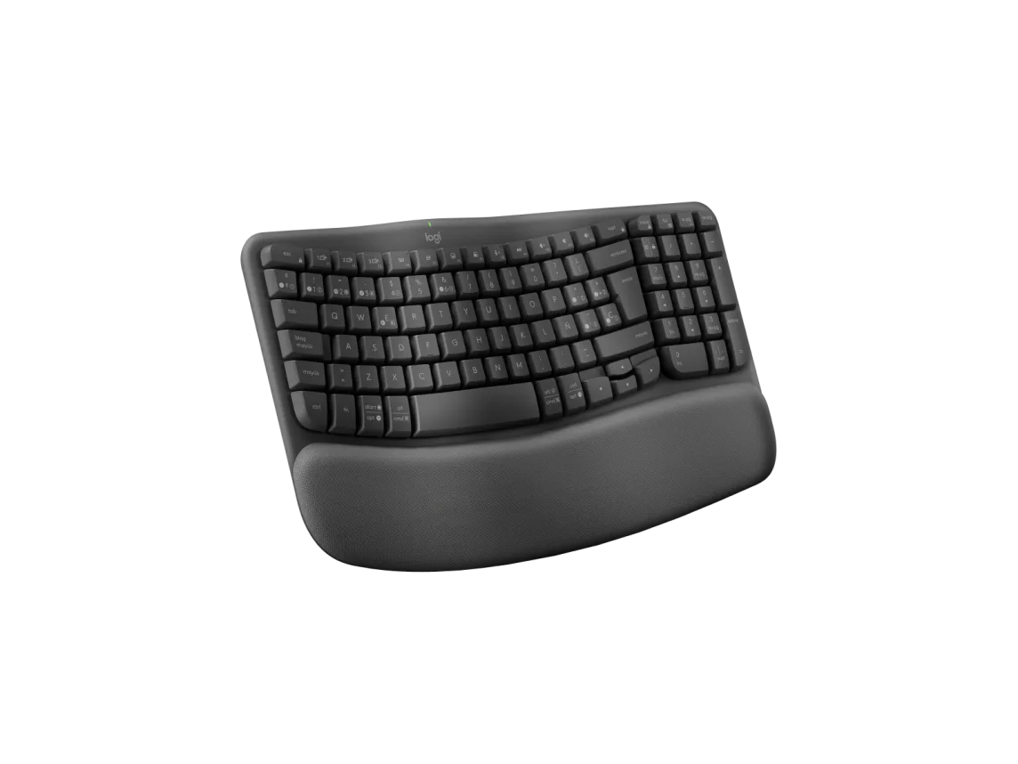 Teclado inalámbrico ergonómico Logitech - Inglés - Grafito