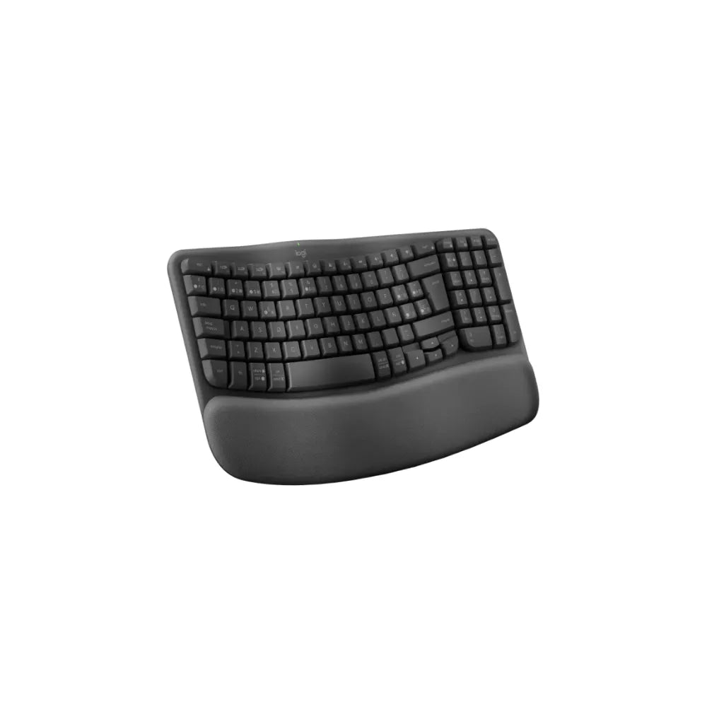 Teclado inalámbrico ergonómico Logitech - Inglés - Grafito