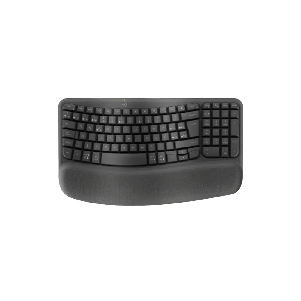 Teclado inalámbrico ergonómico Logitech - Inglés - Grafito