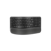 Teclado inalámbrico ergonómico Logitech - Inglés - Grafito