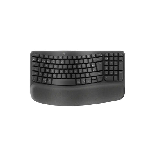 Teclado inalámbrico ergonómico Logitech - Español - Grafito