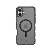 Case ItSkins Supreme R Clear con MagSafe para iPhone 16 - Negro