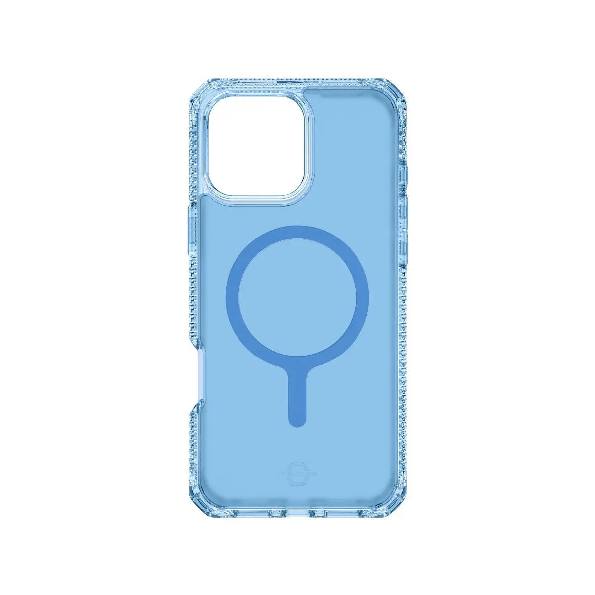 Case ItSkins Hybrid R Vapor con MagSafe para iPhone 16 Pro Max - Azul Claro