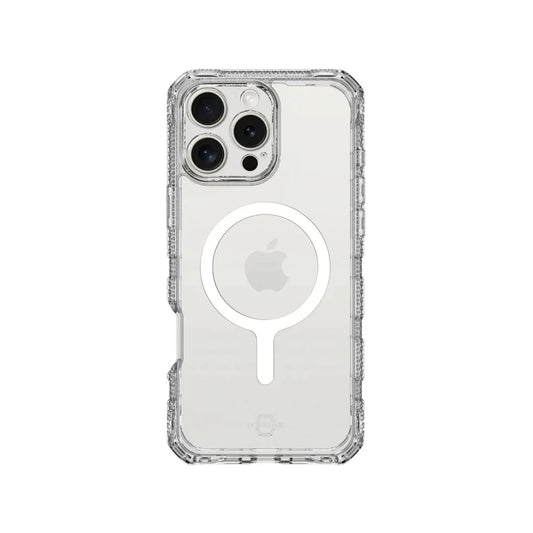 Case ItSkins Supreme R Clear con MagSafe para iPhone 16 Pro Max - Transparente