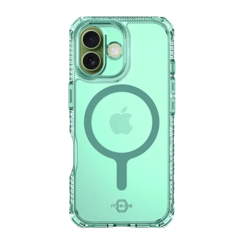 Case_ItSkins_Hybrid_R_Vapor_con_MagSafe_para_iPhone_17_Verde_Posición_2_iShop_Costa_Rica
