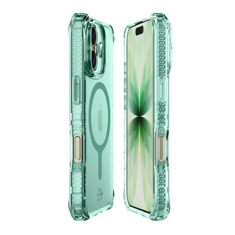 Case_ItSkins_Hybrid_R_Vapor_con_MagSafe_para_iPhone_17_Verde_Posición_3_iShop_Costa_Rica