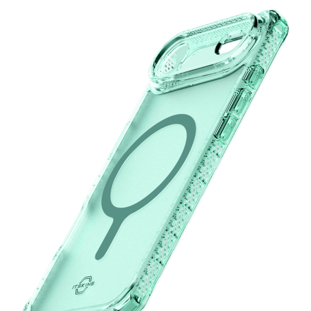 Case_ItSkins_Hybrid_R_Vapor_con_Ma_Safe_para_iPhone_17_Air_Verde_Posicion_3_iShop_Costa Rica