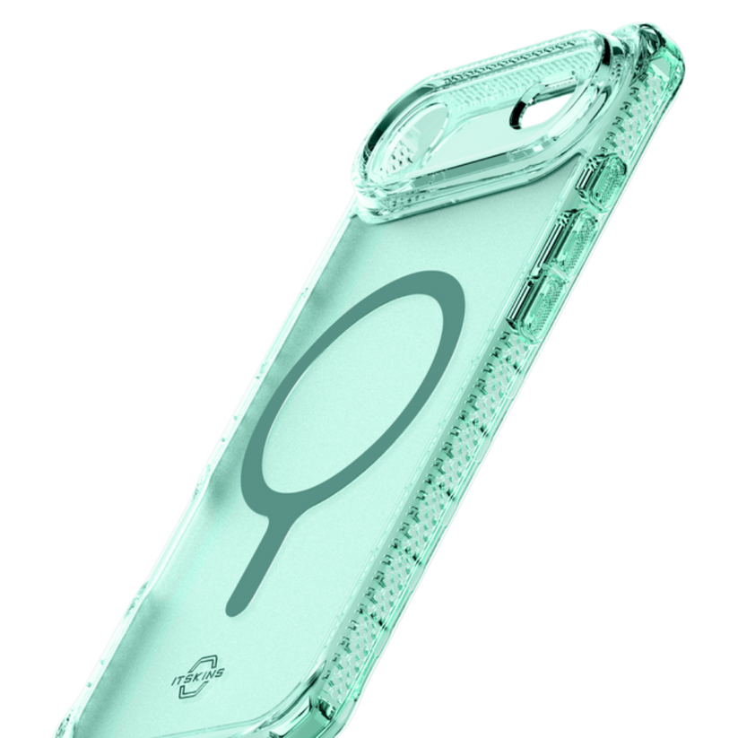 Case_ItSkins_Hybrid_R_Vapor_con_Ma_Safe_para_iPhone_17_Air_Verde_Posicion_3_iShop_Costa Rica