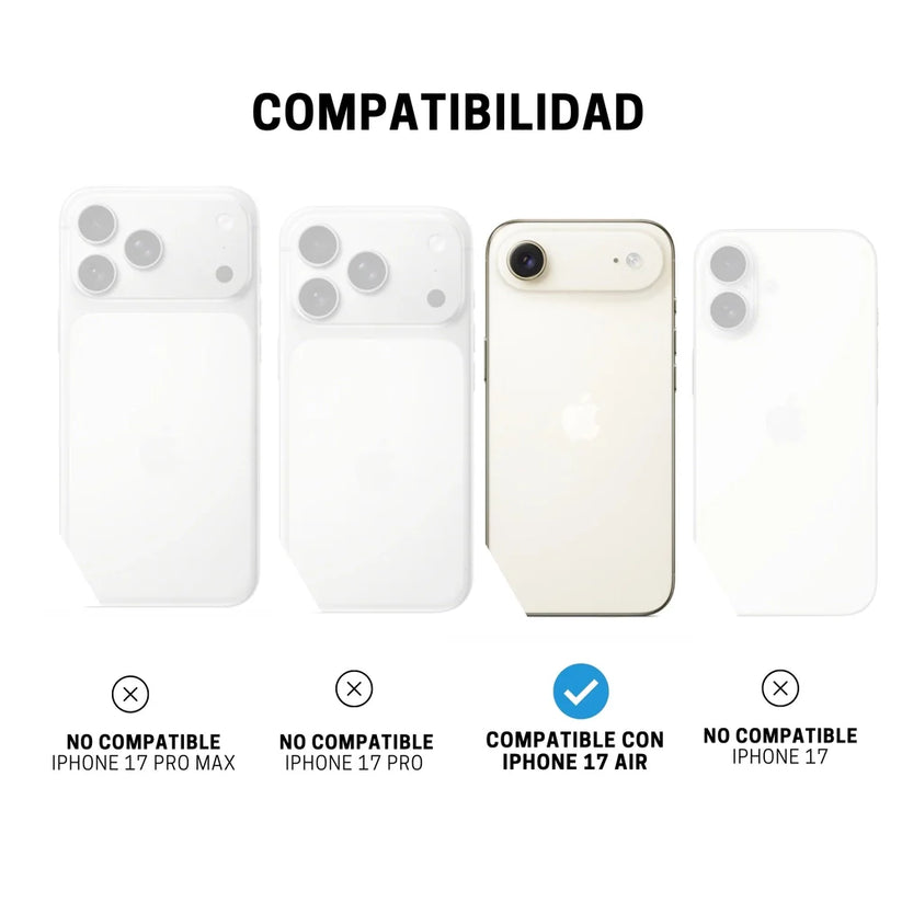 Case_ItSkins_Hybrid_R_Vapor_con_MagSafe_para_iPhone_17_Air_Humo_Posición_5_iShop_Costa_Rica