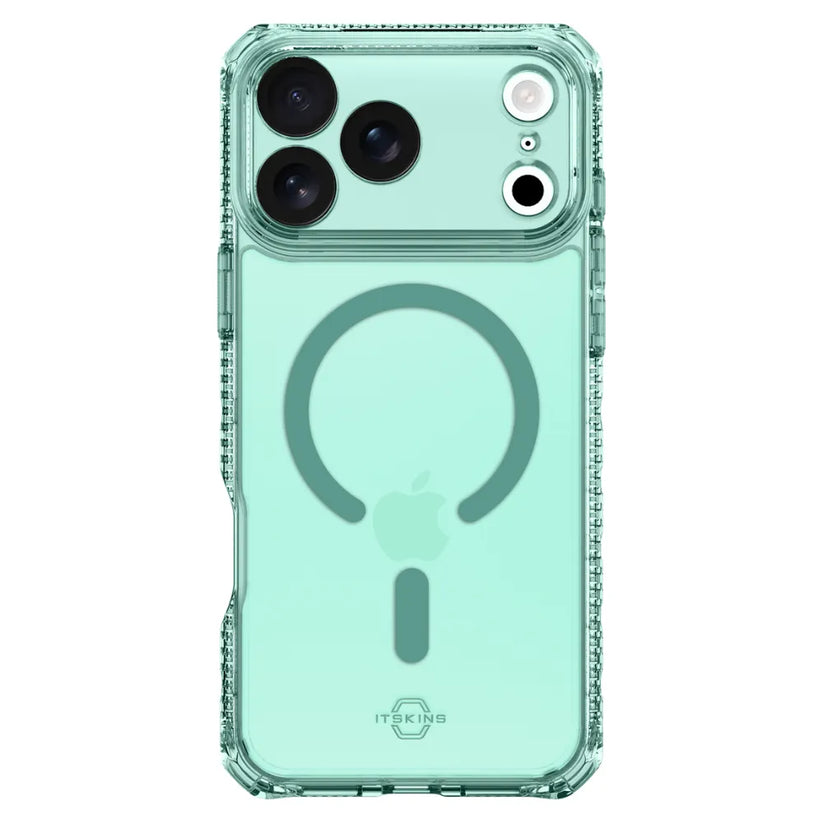 Case_ItSkins_Hybrid_R_Vapor_con_MagSafe_para_iPhone_17_Pro_Max_Verde_Posición_2_iShop_Costa_Rica