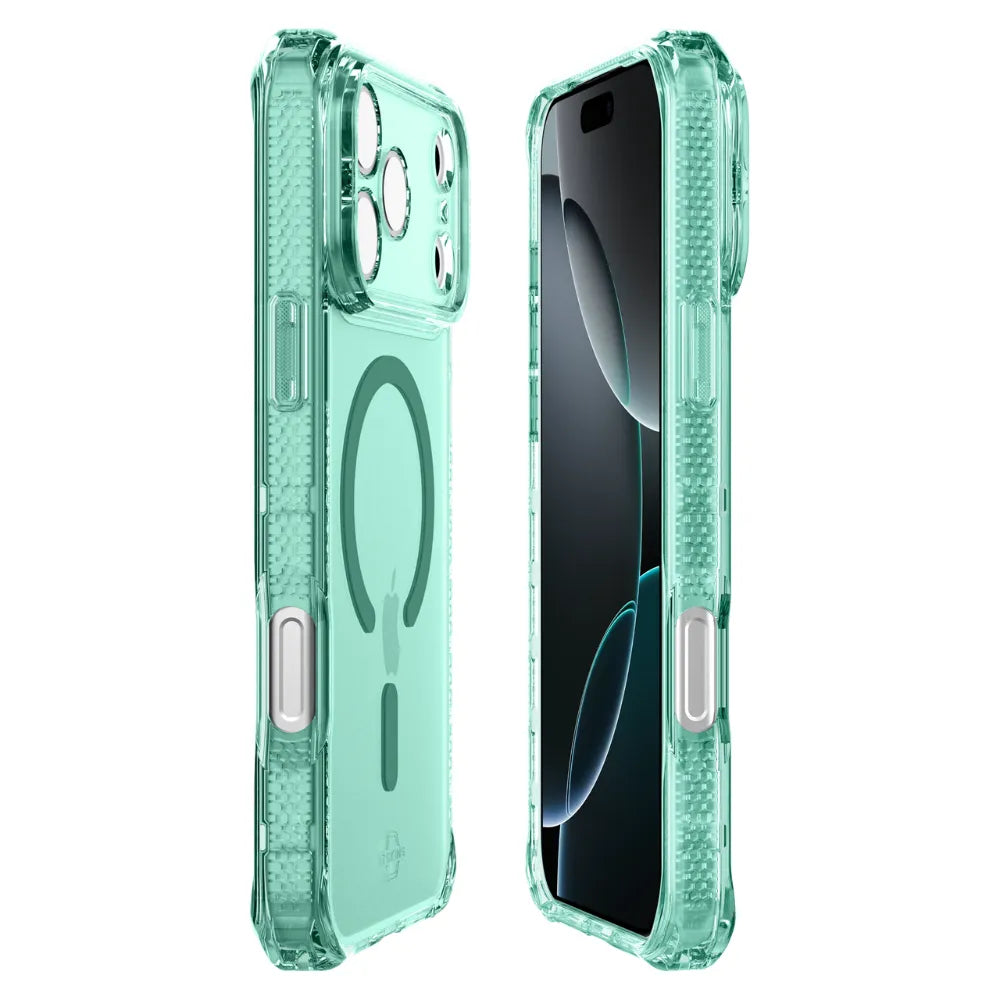 Case_ItSkins_Hybrid_R_Vapor_con_MagSafe_para_iPhone_17_Pro_Max_Verde_Posición_3_iShop_Costa_Rica